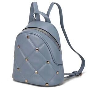 Hayden Quilted Vegan Leather With Studs Women’s Backpack Bag Fashion